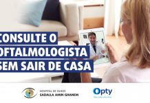 Hospital de Joinville oferece atendimento oftalmológico por videoconferência