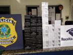 PRF e Receita Federal apreendem 85 eletrônicos na BR-101 em Garuva