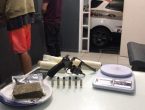Dois homens são presos por tráfico de drogas e posse de armar de fogo em Jaraguá do Sul
