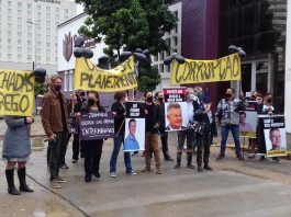 VÍDEO: empresários de Joinville protestam e pedem cancelamento das obras do Rio Mathias