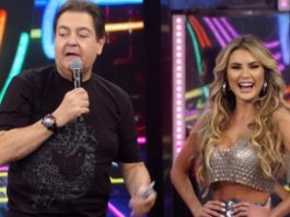 Bailarina do Faustão detida em Balneário Camboriú debocha do caso ao voltar ao programa Bailarina e Faustão