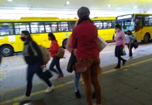 Confira como foi a volta do transporte coletivo em Joinville