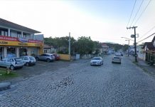 Trecho da rua Copacabana