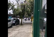 Mulher é atropelada no Centro de Joinville