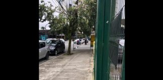 Mulher é atropelada no Centro de Joinville