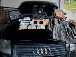 Produtos de furto em Garuva são encontrados no Paraná