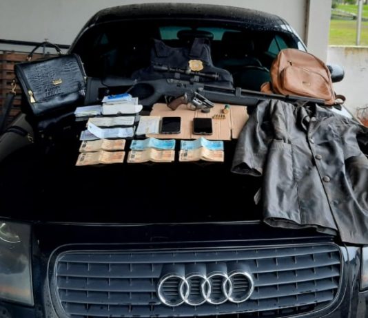 Produtos furtados em Garuva são encontrados pela Polícia Civil no Paraná Produtos de furto em Garuva são encontrados no Paraná