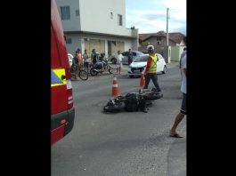 Motorista é atropelado no bairro Aventureiro, em Joinville