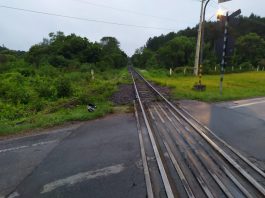 Motociclista morre após ser arrastado por trem em São Bento do Sul