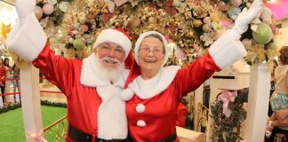 Papai Noel do Shopping Mueller fará sobrevoo pelos bairros de Joinville