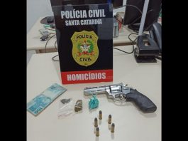 Suspeito de cometer homicídio em junho é preso em Joinville