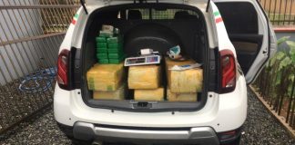Apreensão de cerca de 140 quilos de maconha na zona Leste de Joinville