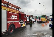 Ciclista fica gravemente ferido após ser atropelado por carro na marginal da BR-101, em Joinville