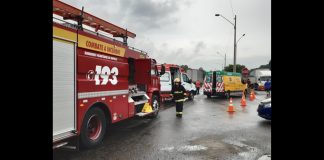 Ciclista fica gravemente ferido após ser atropelado por carro na marginal da BR-101, em Joinville