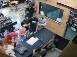 VÍDEO: homem é atingido por disparo acidental em clube de tiro de Camboriú