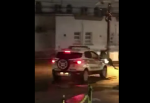 policiais polícia militar itajaí suspeito agressão atropela revidou resistiu
