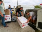 Doses da vacina Oxford são distribuídas pelos municípios de Santa Catarina