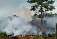 Grande incêndio em São Francisco do Sul