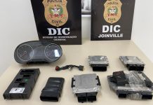 Polícia prende suspeito de furtar veículos em Joinville