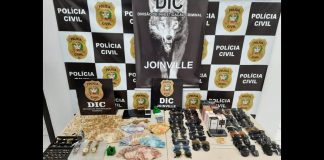 Polícia prende um dos suspeitos de assalto em shopping de Joinville