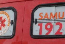 ambulancia do samu visto de fora