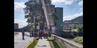 Homem que se jogou no rio Cachoeira é encontrado morto pelos bombeiros