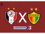 Joinville x Brusque JEC quartas de final catarinense ida estadual catarinão