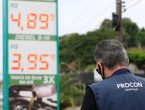 Litro da gasolina varia de R$ 4,79 a 5,19 em Joinville, diz Procon