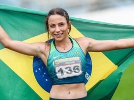 Joinvilense é campeã do Sul-Americano de Atletismo e pode ir para as Olimpíadas