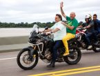 VÍDEO – Luciano Hang passeia de motocicleta com Bolsonaro em Rondônia Luciano hang