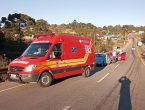 Engavetamento na SC-418, em São Bento do Sul, deixa quatro feridos