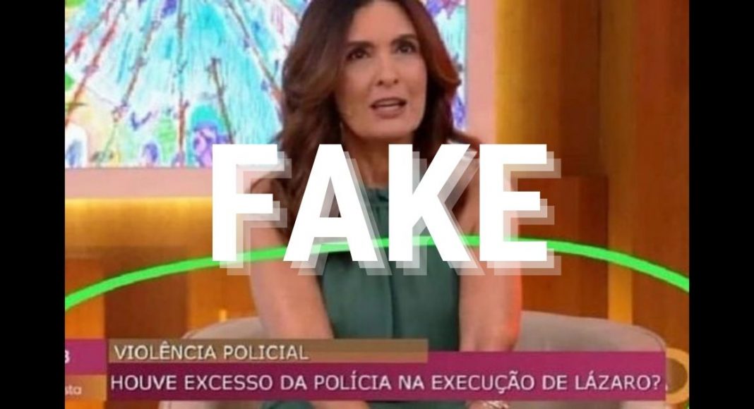 Fake News: Fátima Bernardes não discutiu "excesso da ...