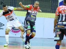 JEC Futsal sofre derrota em casa para o Cascavel, pela Liga Nacional