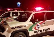 Policiais socorrem recém-nascido na zona leste de Joinville