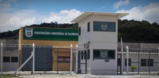 Preso é morto por colega de cela na Penitenciária Industrial de Blumenau