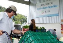 Programa distribui alimentos da agricultura familiar para entidades sociais de Joinville