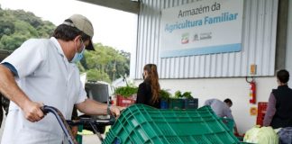 Programa distribui alimentos da agricultura familiar para entidades sociais de Joinville