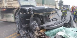 quatro pessoas morrem em acidente na br-280 em araquari