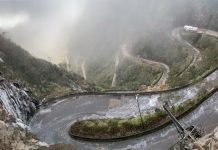 Serra do Rio do Rastro amanhece com trechos congelados nesta quarta-feira; veja as fotos 1