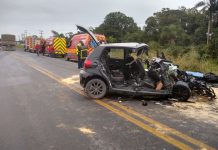 Veja quem são as vítimas de acidente na BR-280, em Araquari