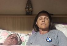 Em vídeo, casal agradece bombeiros por resgate em acidente na Serra Dona Francisca