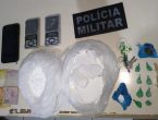 drogas apreendidas pela PM polícia militar em São Francisco do Sul