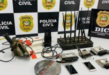 Três homens são presos suspeitos de atuar em desmanche ilegal de veículos no Norte de SC