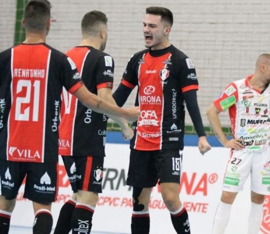 JEC Futsal sofre derrota para o Cascavel pela Liga Nacional