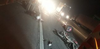 motociclista morre em acidente joinville