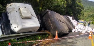 Acidente na serra dona francisca joinville