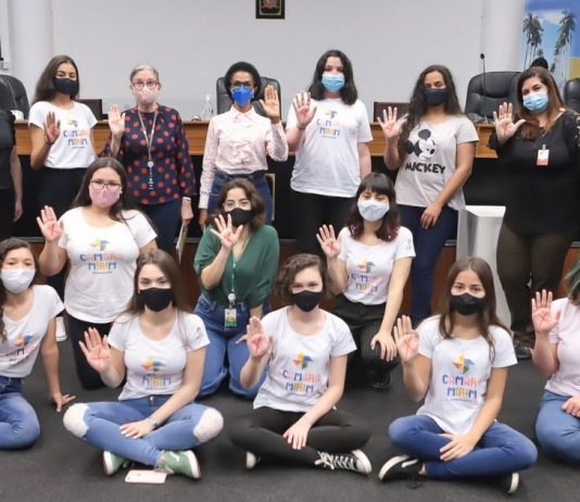 Vereadoras participantes do projeto