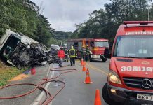 acidente na serra dona francisca 2