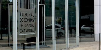 Fachada do Tribunal de Contas da União de Santa Catarina (TCE-SC)