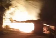 VÍDEO – Casa é totalmente destruída por fogo em Joinville